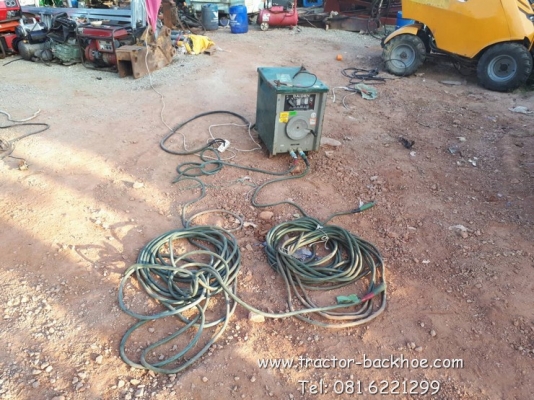 ขาย ตู้เชื่อมไฟฟ้า พร้อมสายเชื่อม DAIDEN เชื่อมแบบออโตเมติก ใช้ไฟ 220V คอยด์ทองแดงแท้ เก่าญี่ปุ่น ขาย ตู้เชื่อมไฟฟ้า พร้อมสายเชื่อม DAIDEN เชื่อมแบบออโตเมติก ใช้ไฟ 220V คอยด์ทองแดงแท้ เก่าญี่ปุ่น