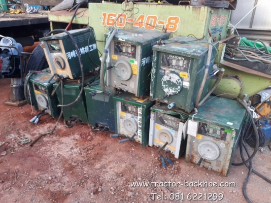 ขาย ตู้เชื่อมไฟฟ้า พร้อมสายเชื่อม DAIDEN เชื่อมแบบออโตเมติก ใช้ไฟ 220V คอยด์ทองแดงแท้ เก่าญี่ปุ่น ขาย ตู้เชื่อมไฟฟ้า พร้อมสายเชื่อม DAIDEN เชื่อมแบบออโตเมติก ใช้ไฟ 220V คอยด์ทองแดงแท้ เก่าญี่ปุ่น