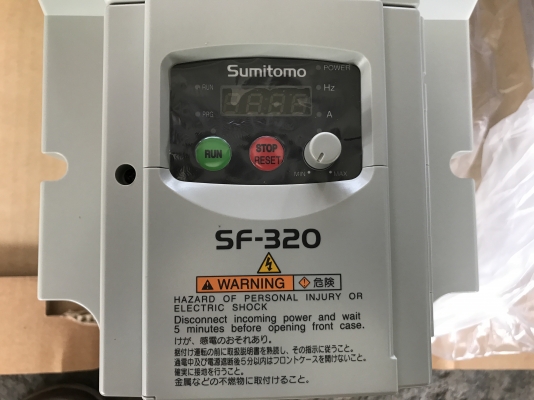 ขายตัวปรับรอบมอเตอร์ Inverter Sumitomo 10HP. 380V ของใหม่ในกล่องไม่เคยใช้งานครับ