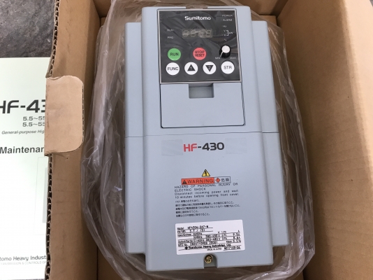 ขายตัวปรับรอบมอเตอร์ Inverter Sumitomo 5HP. 380V ของใหม่ในกล่องไม่เคยใช้งานครับ
