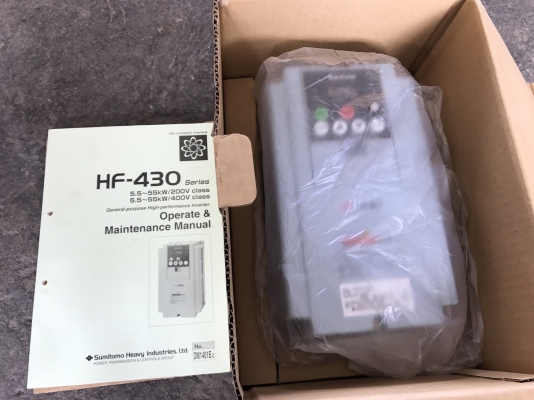 ขายตัวปรับรอบมอเตอร์ Inverter Sumitomo 5HP. 380V ของใหม่ในกล่องไม่เคยใช้งานครับ