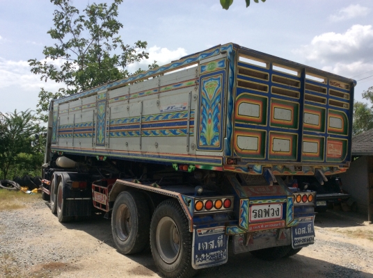 ขายสิบล้อหัวลากพร้อมหางดั้มISUZU DECA GXZ23KZT 270แรงปี52