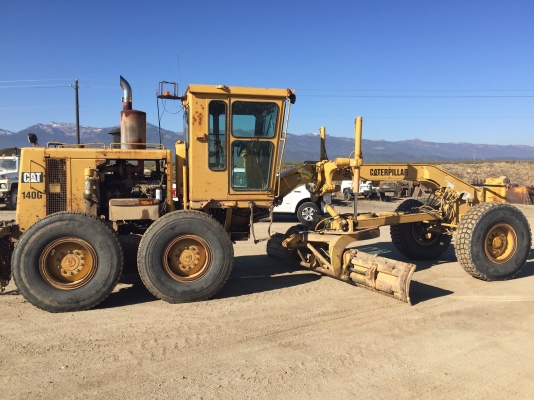 รถเกรด CAT 140H # 2ZK03187 มือสองอเมริกา