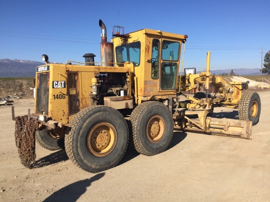 รถเกรด CAT 140H # 2ZK03187 มือสองอเมริกา