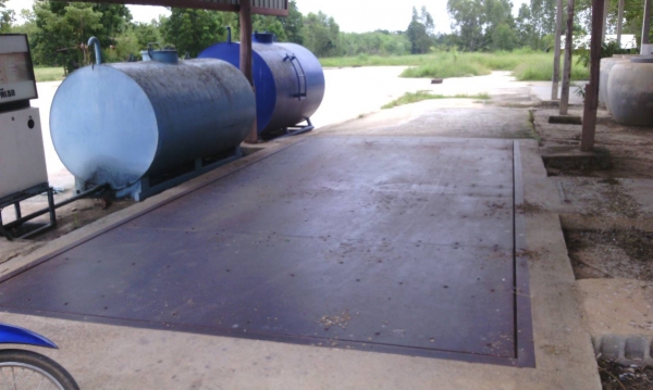 ขายยกชุด ถังน้ำมัน 2 ใบพร้อมหัวจ่าย