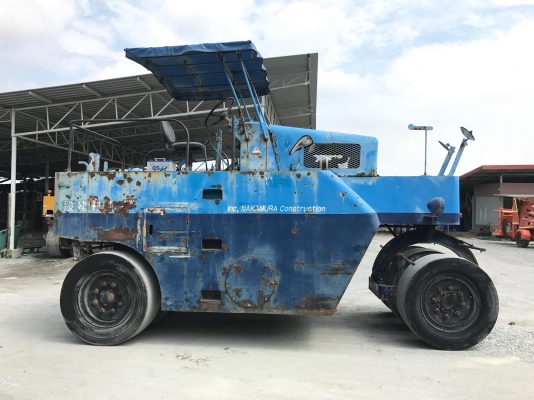 ขายรถบดล้อยางWATANABEรุ่นWP15WEนำเข้าญี่ปุ่น ไม่เคยใช้งานในไทยมีเอกสารพร้อม สภาพดีพร้อมใช้งาน ขายถูกๆLine:Jiraroj2909