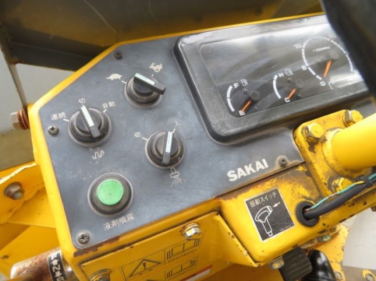 SAKAI TW500W-1 : รถบด 5 ตัน สต็อกญี่ปุ่น โทร. 080-6565422 (หนิง)