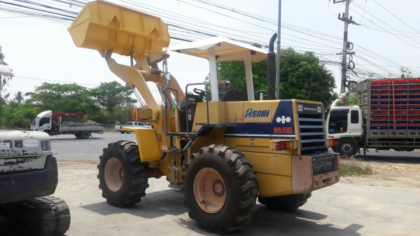 รถตัก Komatsu WA100 เก่าญี่ปุ่นแท้ รถสวยพร้อมใช้งาน