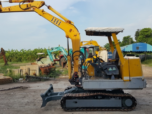 รถแม็คโคร IHI 35F2 รถเก่านอกพึ่งนำเข้ามา ยังไม่เคยใช้งานในไทย เทียบเท่า 40 ชั่วโมงการทำงานน้อย มี VDO การทำงานให้ชม