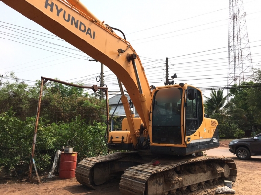 ขายเเบคโฮHYUNDAI-220-95. 6พันกว่าชั่วโมง เอกสารเล่ม สอบถามราคาดัยคับ รถพร้อมใช้งาน
