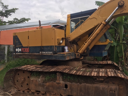 KOMATSU PC 100-3 สภาพเก่านอก ขายเพราะไม่มีคนขับเอกสารอินวอยซ์