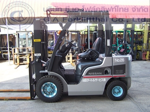 ขาย รถโฟล์คลิฟท์ NISSAN รุ่น P1F2A25D (AGRES)