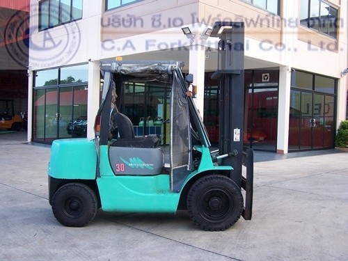 ขาย รถโฟล์คลิฟท์ MITSUBISHI รุ่น FD30 ขาย รถโฟล์คลิฟท์ MITSUBISHI รุ่น FD30