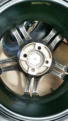 แม็กขอบ15 4รู100 พร้อมยางไฟร์สโตน 185/60R15 ปี14