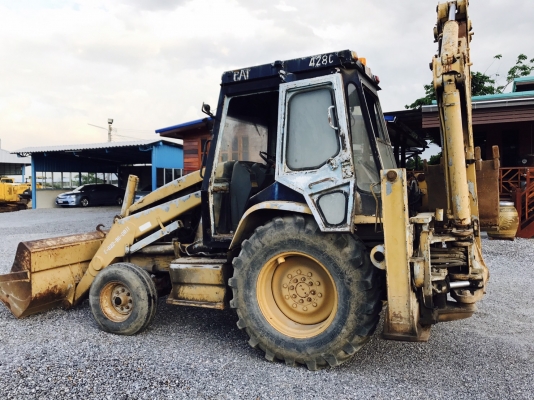 ขาย 385,000 รถตักหน้าขุดหลัง  CATTERPILAR 428C เครื่องดี เกียร์ดี  ปั้มแรง ยางสวย แอร์มี สภาพร้อมใช้  รถอยู่ จ.ปทุมธานี โทร&amp;ไอดีไลน์ 0610710295