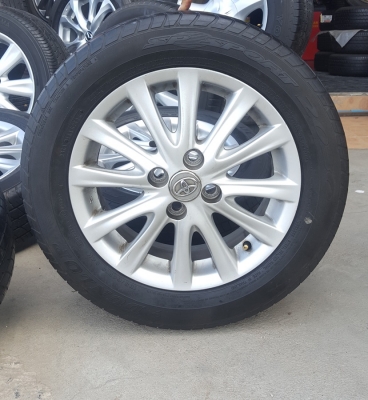ขายล้อTOYOTA VIOS12ก้าน ยางปี 14 4 ล้อ ขายล้อTOYOTA VIOS12ก้าน ยางปี 14 4 ล้อ