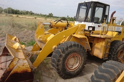 ขายรถตักล้อยาง TCM 870 (สภาพดี)