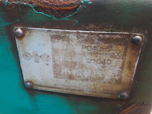 ขาย KOMATSU PC40-7 เก่าญี่ปุ่นแท้ มีลายแย๊ก 4,XXX ชั่วโมง เดิมๆๆ เครื่องปั๊มดี ลองระบบกันได้ทุกวัน โทร 089-3818694 ดวงนภา ขาย KOMATSU PC40-7 เก่าญี่ปุ่นแท้ มีลายแย๊ก 4,XXX ชั่วโมง เดิมๆๆ เครื่องปั๊มดี ลองระบบกันได้ทุกวัน โทร 089-3818694 ดวงนภา