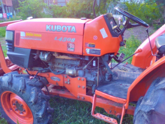 ขายรถไถ KUBOTA L4508 อุปกรณ์ ใบดันหน้า ผานหลัง เอกสารครบ ขายรถไถ KUBOTA L4508 อุปกรณ์ ใบดันหน้า ผานหลัง เอกสารครบ