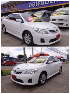 TOYOTA ALTIS 1.6E เกียร์AT ปี2012 โทร 062-991-6649 ดาวออโต้เบสท์