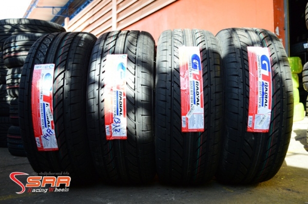 GT RADIAL CHAMPIRO GTX PRO 225/55R17 เส้นละ 2,750 บาท