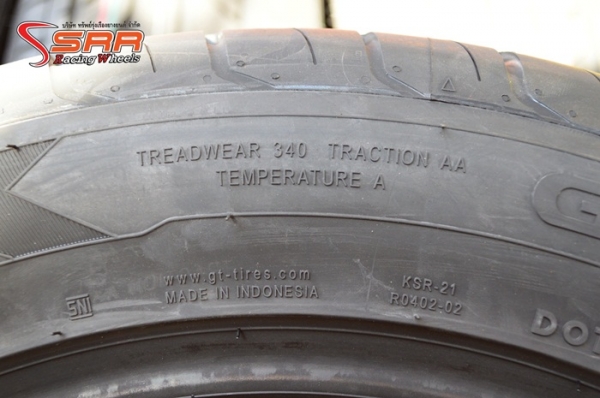 GT RADIAL CHAMPIRO GTX PRO 225/55R17 เส้นละ 2,750 บาท