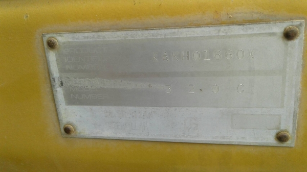 รถขุด cat 320 c