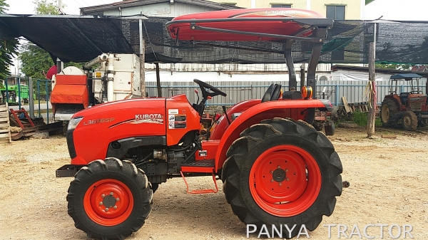 รถเข้าใหม่ #ปัญญาแทรคเตอร์  คูโบต้าL3608SP จดทะเบียนปี 59 สภาพนางฟ้า รถไร่ ใช้งานน้อย 249 ชม. สีเดิมจากโรงงาน พร้อมผานพรวน ตราช้าง 6x22 ราคา 340,000 บ.