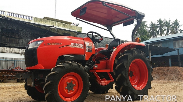 รถเข้าใหม่ #ปัญญาแทรคเตอร์  คูโบต้าL3608SP จดทะเบียนปี 59 สภาพนางฟ้า รถไร่ ใช้งานน้อย 249 ชม. สีเดิมจากโรงงาน พร้อมผานพรวน ตราช้าง 6x22 ราคา 340,000 บ.