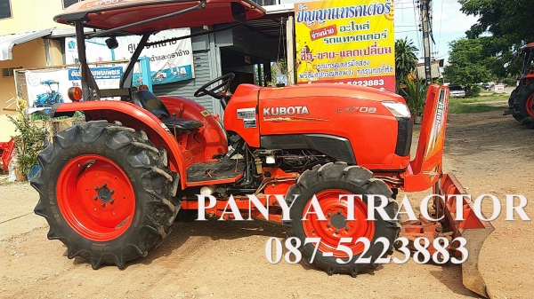 รถเข้าใหม่#ปัญญาแทรคเตอร์..จัดมาให้ครับ ด่วน 390,000 บาท.  คูโบต้า L4708 (862ชม.) ใบมีดคานล่างFD185F ผานพรวน6&times;24เฮฟวี่พลัส สีเดิมๆ สภาพพร้อมใช้