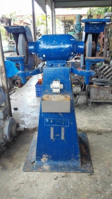 มอเตอร์เจียร ขนาด 1 HP 380V พร้อมแท่นและหินลับพร้อมใช้งาน มอเตอร์เจียร ขนาด 1 HP 380V พร้อมแท่นและหินลับพร้อมใช้งาน