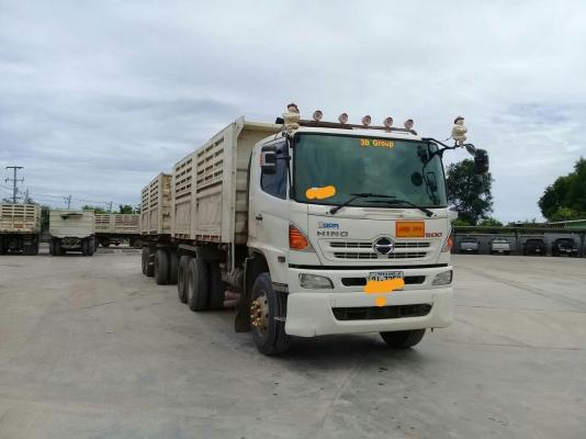 ขายด่วนHINO FM1A344ปี56ดั้มแม่+ลูกๆ3เพลา สามิตรแม่ลูกสภาพพร้อมใช้สุดๆโทรไอดี0990035892