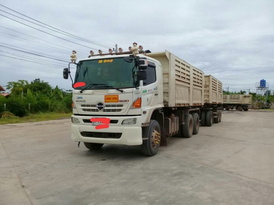 ขายด่วนHINO FM1A344ปี56ดั้มแม่+ลูกๆ3เพลา สามิตรแม่ลูกสภาพพร้อมใช้สุดๆโทรไอดี0990035892