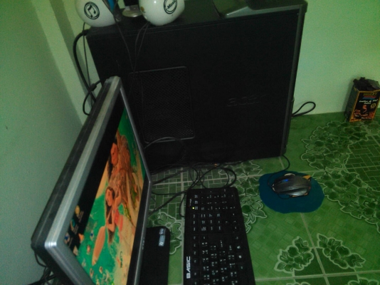 คอมพิวเตอร์ครบชุด จอ LCD 17 นิ้ว