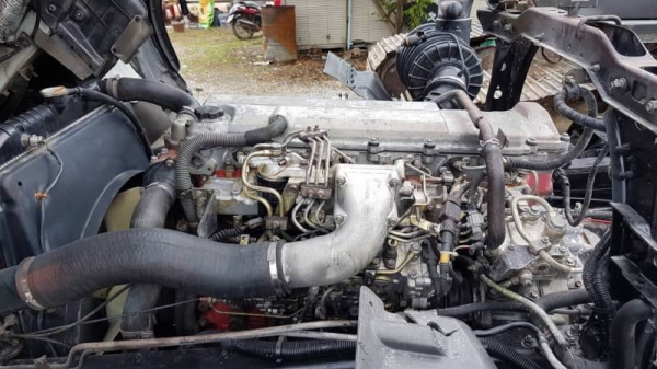 ขาย HINO MEGA FM1J 260 แรงม้า ปี 46 เครื่องเดิม เกียร์เดิม ช่วงล่างเดิม แม่ลูกดั้ม พร้อมแยกขาย ราคาค