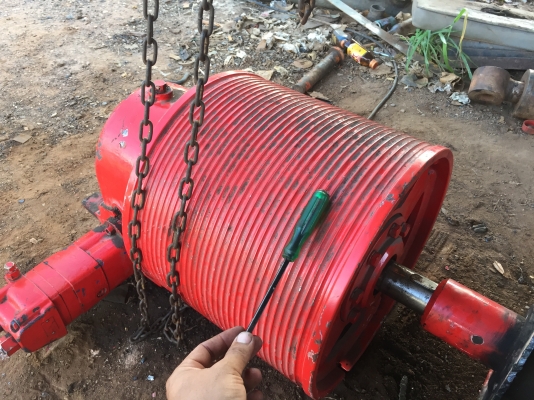 ขายวินดึงสลิงมอเตอร์ ไฮโดริค เก่านอก