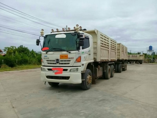 ขาย HINO 344 พ่วงแม่ลูก กระบะเหล็กสามมิตร รถปี 56 ขาย HINO 344 พ่วงแม่ลูก กระบะเหล็กสามมิตร รถปี 56