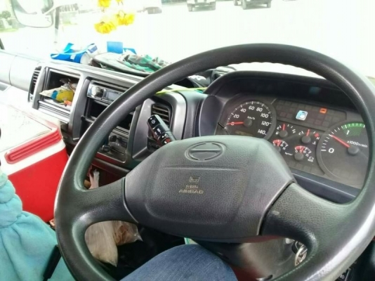 ขาย HINO 344 พ่วงแม่ลูก กระบะเหล็กสามมิตร รถปี 56