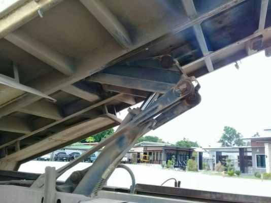 ขาย HINO 344 พ่วงแม่ลูก กระบะเหล็กสามมิตร รถปี 56