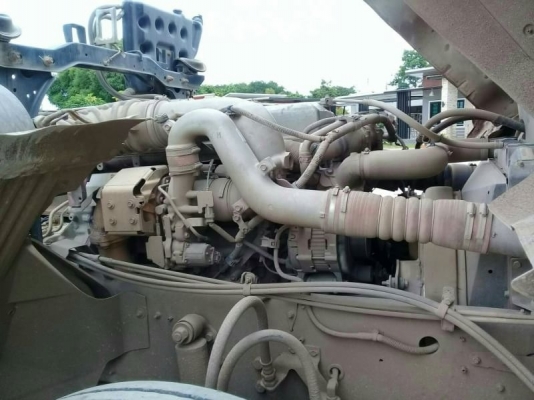 ขาย HINO 344 พ่วงแม่ลูก กระบะเหล็กสามมิตร รถปี 56