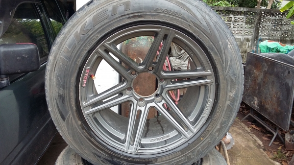 ขายล้อแม็ก Master Step-1 พร้อมยาง Falken ขอบ18 ปี 2014 ขายล้อแม็ก Master Step-1 พร้อมยาง Falken ขอบ18 ปี 2014