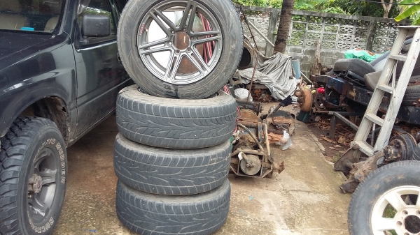 ขายล้อแม็ก Master Step-1 พร้อมยาง Falken ขอบ18 ปี 2014 ขายล้อแม็ก Master Step-1 พร้อมยาง Falken ขอบ18 ปี 2014