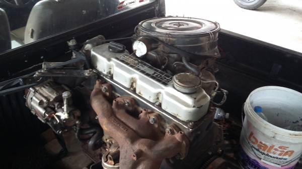 ขายเครื่อง Nissan TD25 เครื่องพร้อมใช้ ติดนิ่ม ไม่มีเลข อุปกรณ์ครบ