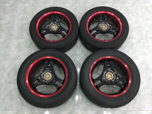 ขายแม็ก ADVAN พร้อมยาง R16 5รู 114.3 ทั้ง 4 วง ขายแม็ก ADVAN พร้อมยาง R16 5รู 114.3 ทั้ง 4 วง