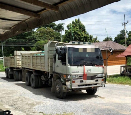 ขายด่วน HINO 2K แม่ลูกดั้ม สภาพพร้อมใช้งาน เครื่องเกียร์ คัชชีสวย ยางพร้อมใช้งาน เอกสารเล่มทะเบียน ส