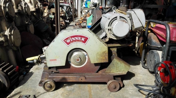 ** SOLD ** แท่นตัดไฟเบอร์ Winner 16" Mitsu 3 HP 220V สภาพกริ้บ!!