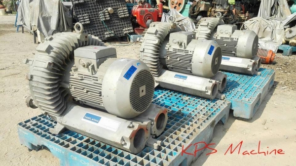 ** เหลือ 1 ตัว ** ริงส์โบวเวอร์ดูด-เป่าเยอรมัน SIEMENS Made in GERAMANY 15 HP 380V ท่อ 4&quot; สดเดิมพร้อมใช้