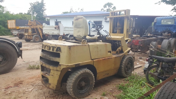 ขาย รถฟอร์คลิฟต์ TOYOTA 2FD35 3.5 ตัน รถใช้งานอยู่ประจำ ราคาต่อรองได้