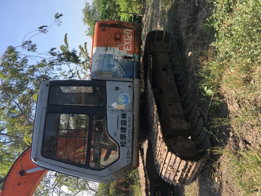 ขาย รถขุดดิน HITACHI EX120-2 เก่านอก
