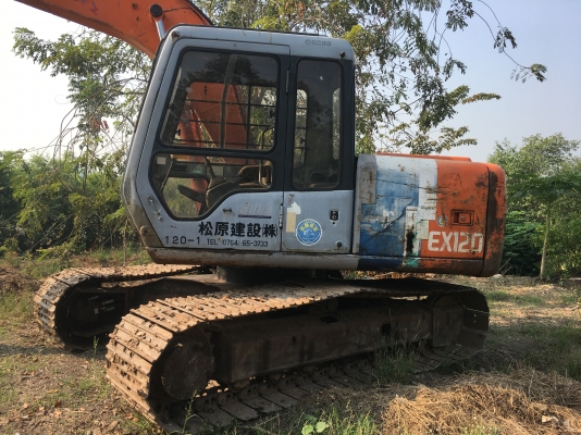 ขาย รถขุดดิน HITACHI EX120-2 เก่านอก
